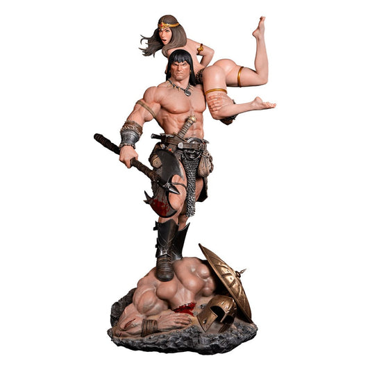 Conan the Barbarian Statue 1/4 Conan Deluxe Edition 63 cm