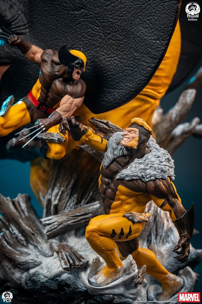 Marvel Fine Art Bust Wolverine Deluxe Edition 48 cm