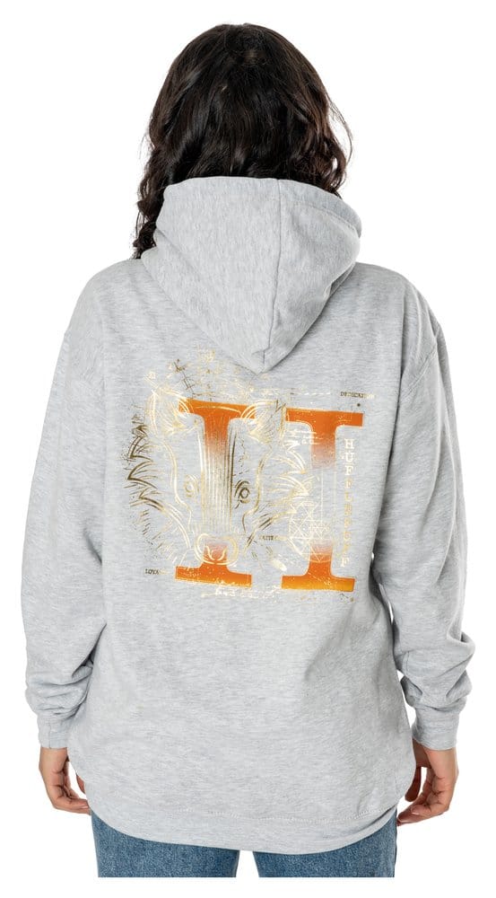 Harry Potter Hooded Sweater Hufflepuff Zodiac Size S
