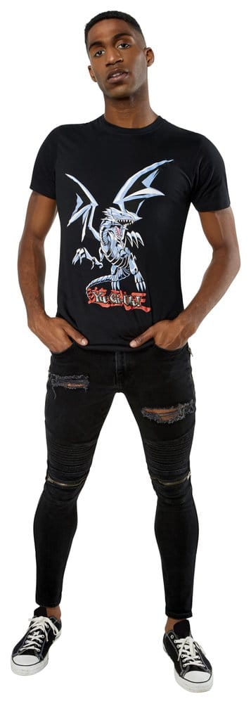 Yu-Gi-Oh! T-Shirt Blue Eyes White Dragon Size XXL