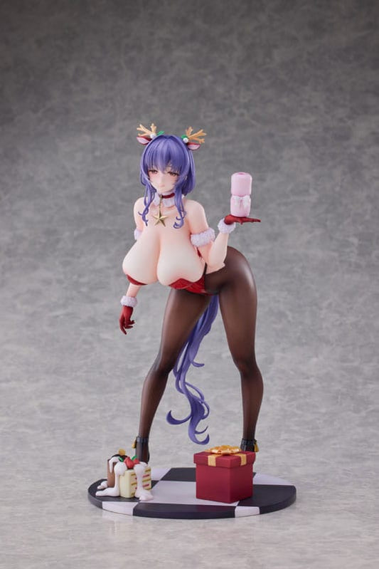 Original Character PVC Statue 1/6 Succubus Homestay Shiori Sakuma Christmas Costume Special Ver. Bonus Limited Edition 27 cm