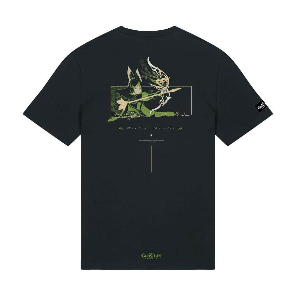 Genshin Impact T-Shirt Tighnari Verdant Strider Size XL T-shirts