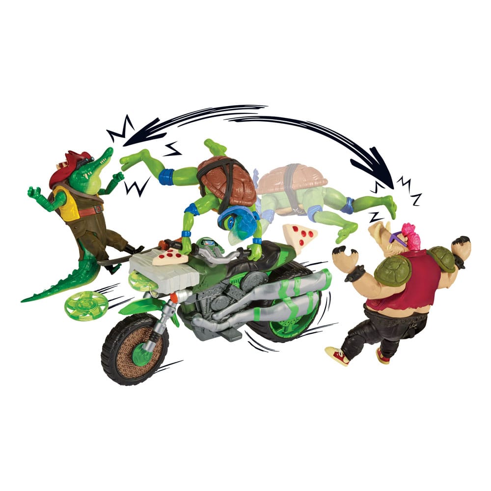 Teenage Mutant Ninja Turtles: Mutant Mayhem Vehicles with Figures 30 cm Assortment (4)