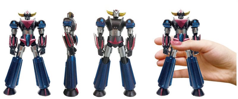 Grendizer Metallic Nano Puzzle Model Kit Grendizer U 14 cm