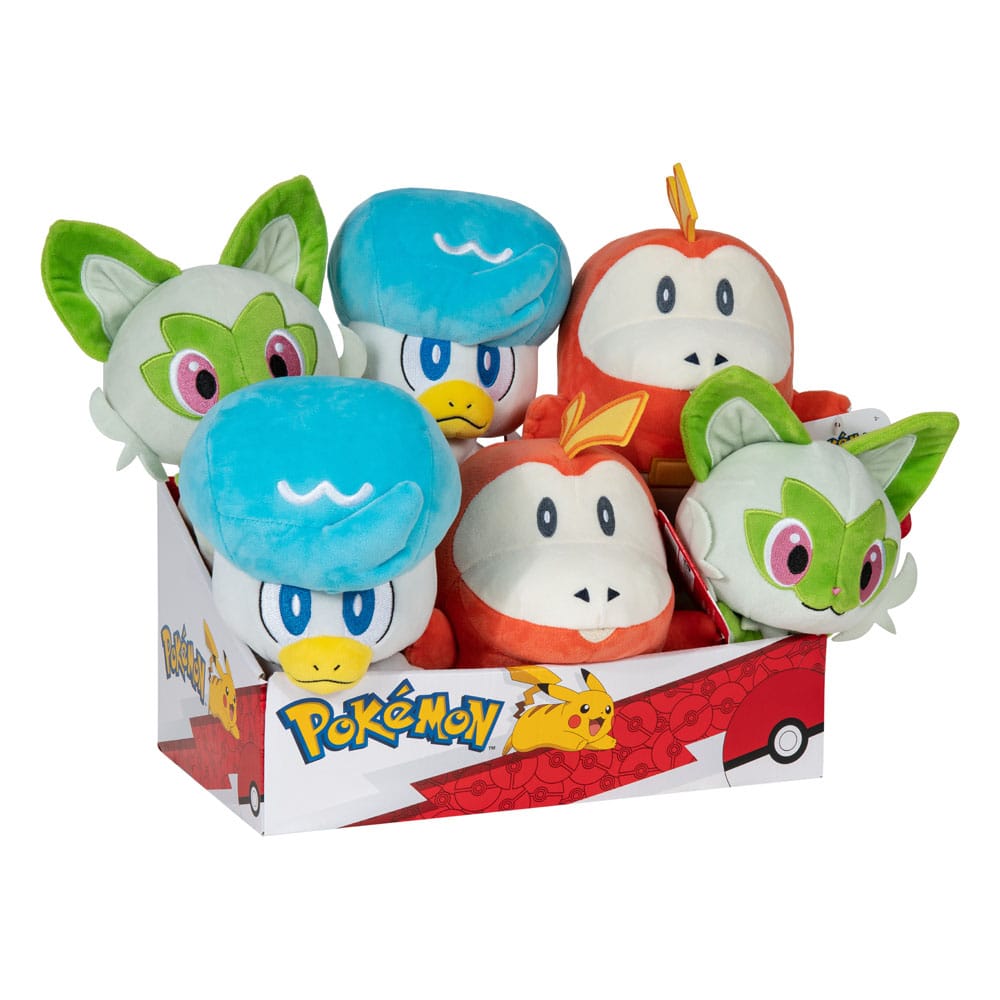 Pokémon Plush Figures Generation IX 20 cm Assortment (6) Plushes