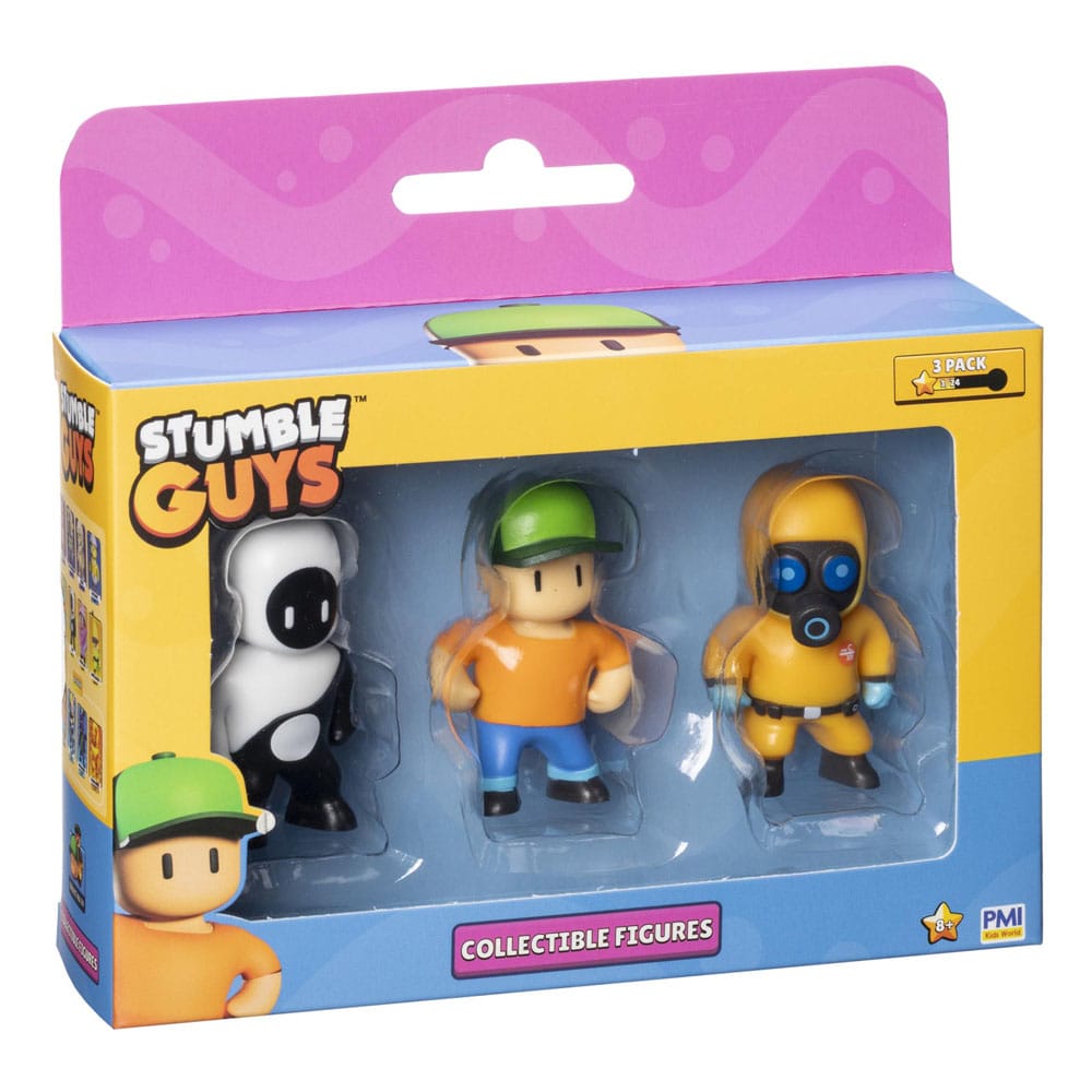 Stumble Guys: Wave 2 3-figure window box collectible figures assortment Mini-figures
