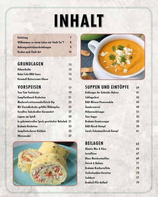 Fallout: The Official Cookbook for Vault Dwellers *German Version*