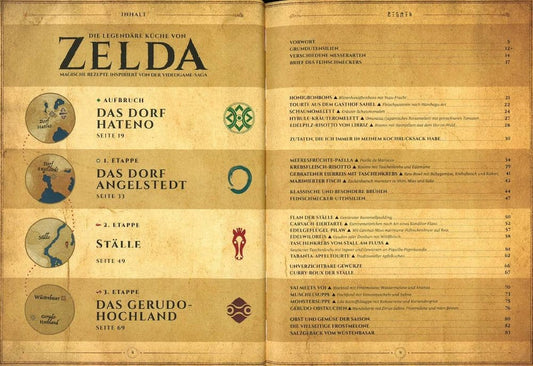 The Legend of Zelda: The Legendary Cuisine - Magical Recipes from the Video Game Saga *German Version*