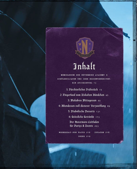 Wednesday: The Official Cookbook - Exceedingly Strange Recipes from Nevermore Academy *German Version*