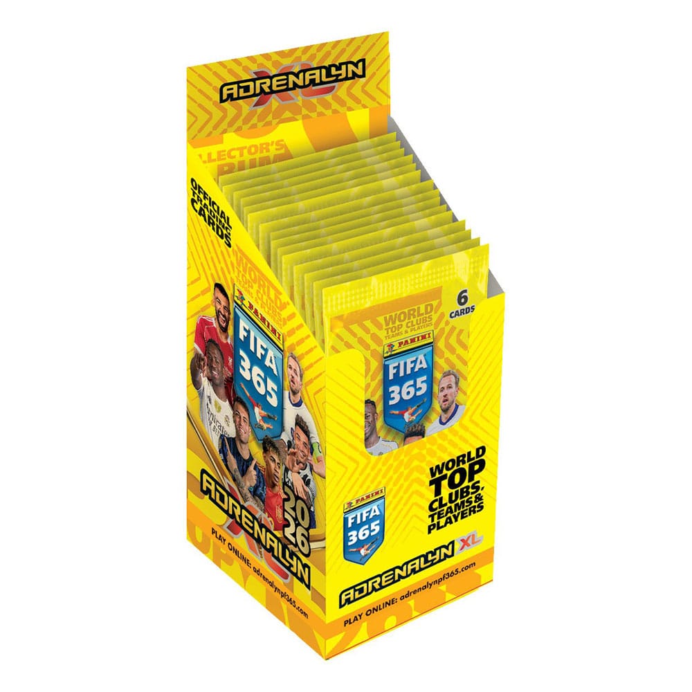 FIFA 365 Adrenalyn XL 2025 Trading Cards Flow Packs Display (24) Trading cards