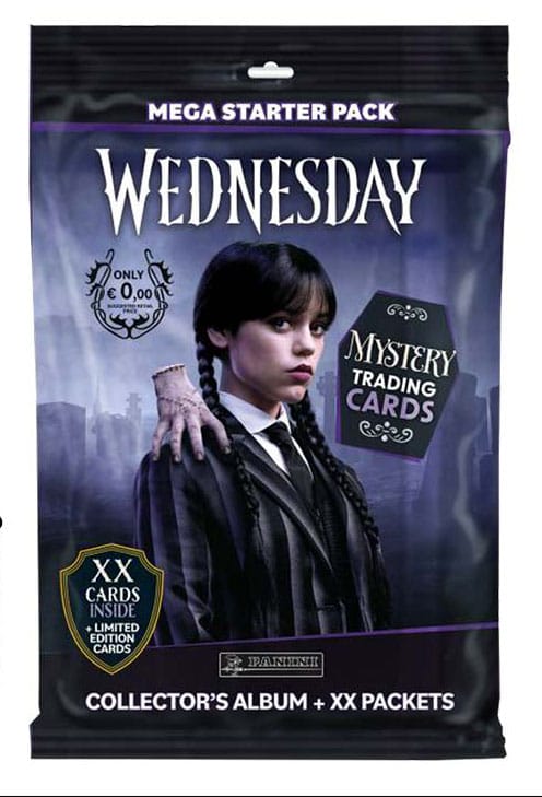 Wednesday Trading Cards Starter Pack *German Version* Trading cards