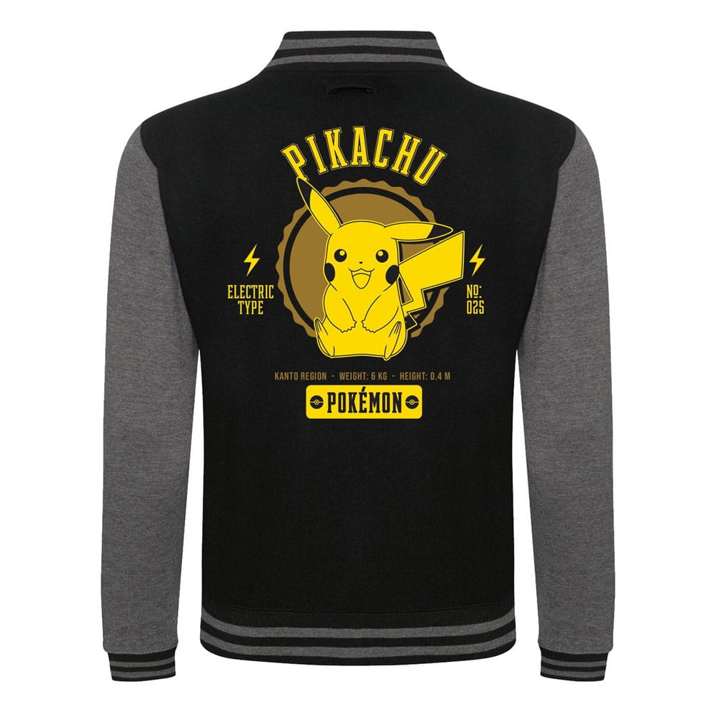 Pokemon Varsity Jacket Collegiate Pikachu Size M