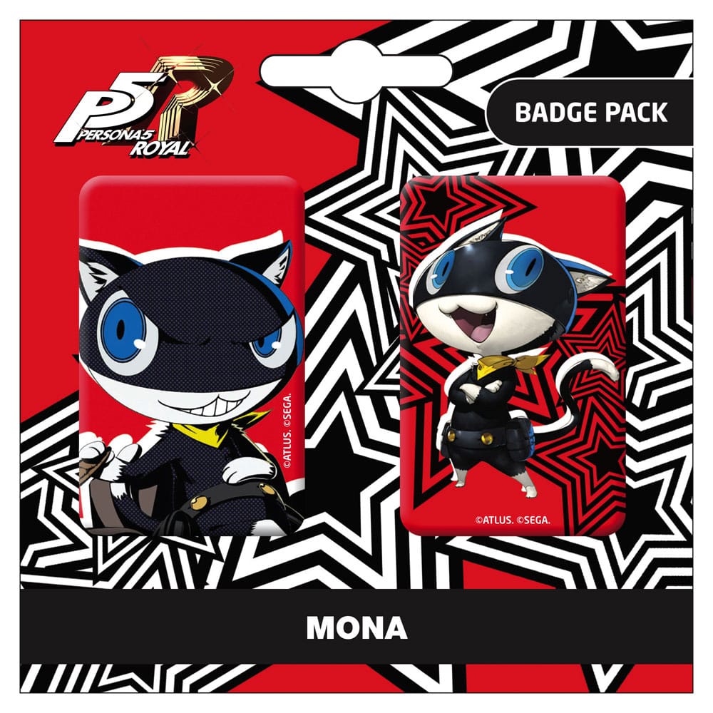 Persona 5 Royal Pin Badges 2-Pack Mona / Morgana Pins & Brooches