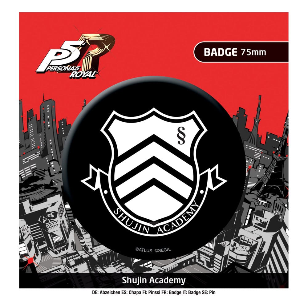 Persona 5 Royal Pin Badge Shujin Academy Pins & Brooches