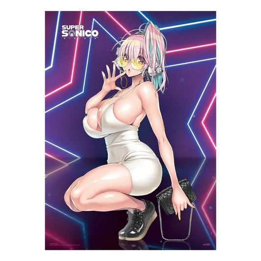 Super Sonico Fabric PosterSuper Star 84 x 118 cm