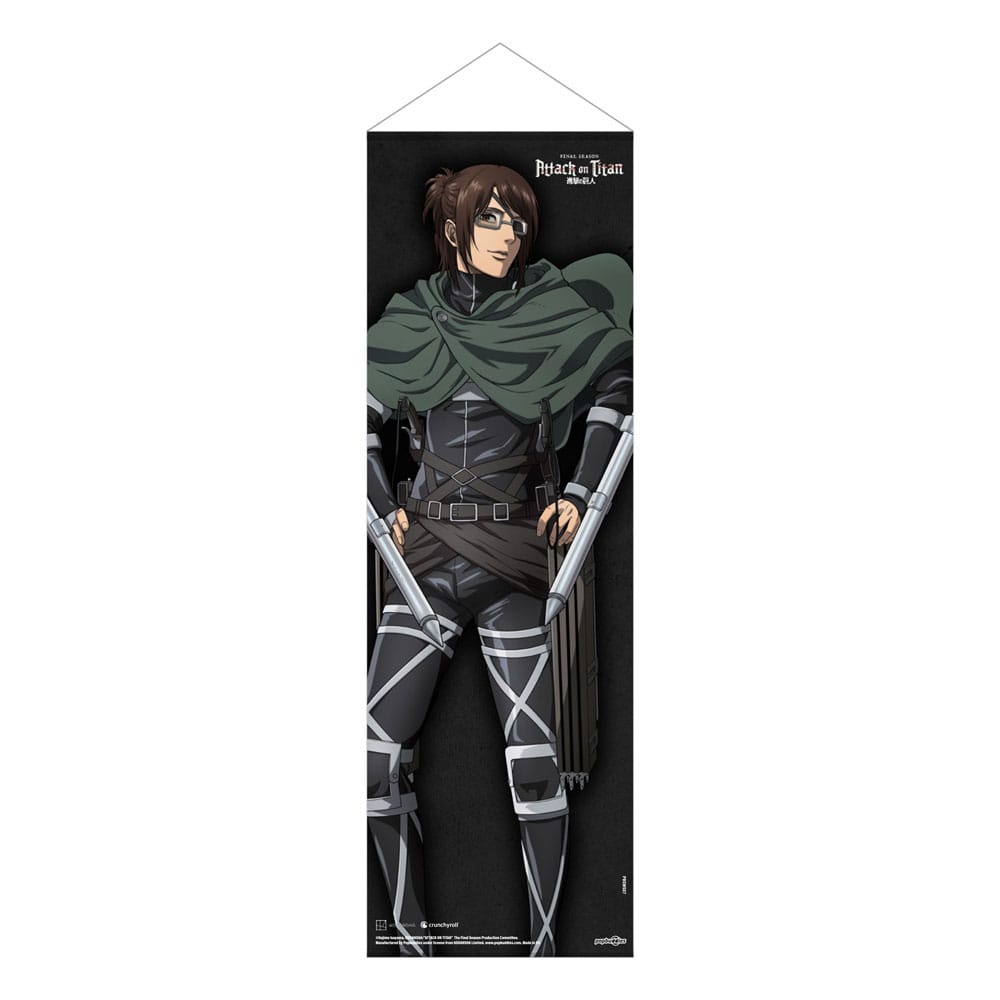 Attack on Titan: The Final Season Slim Wallscroll Hange Zoë 30 x 90 cm Posters & Wallscrolls