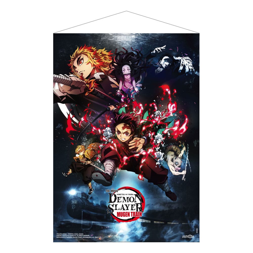 Demon Slayer: Kimetsu no Yaiba Wallscroll Mugen Train Key Visual 50 x 70 cm Posters & Wallscrolls