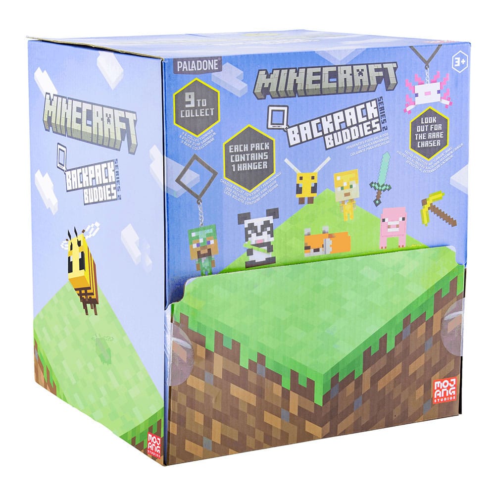 Minecraft: Backpack Buddies Series 2 Display (24) Keyrings
