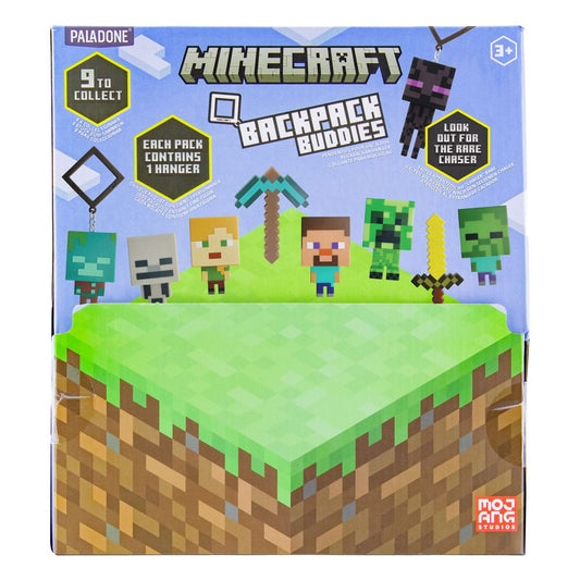 Minecraft Backpack Buddies Mystery Bags Series 4 Display (24)