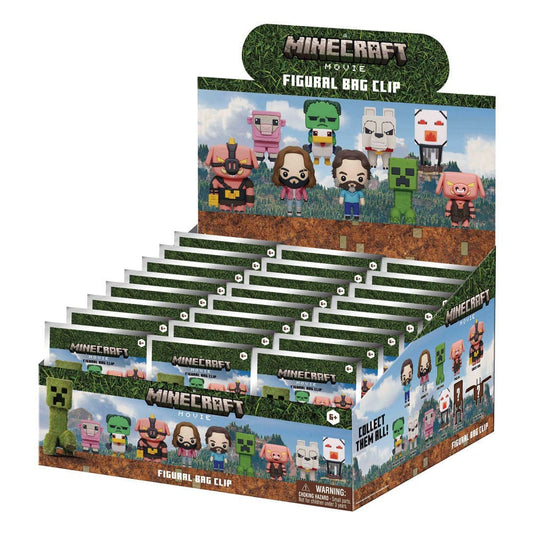 Minecraft Backpack Buddies Mystery Bags Series 3 Display (24)