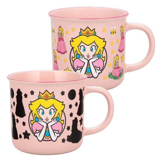 Super Mario Heat Change Mug Princess Peach