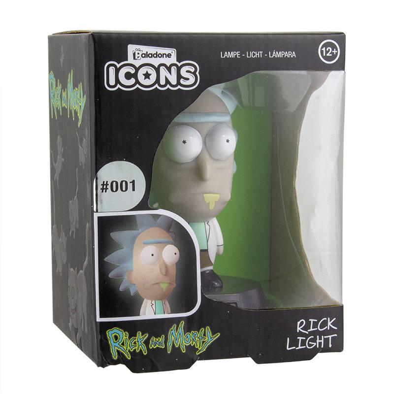 Rick & Morty 3D Icon Light Rick 10 cm Lamps / Lights