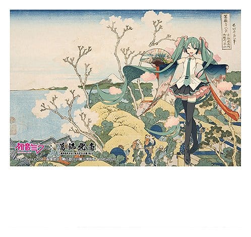 Hatsune Miku x Katsushika Hokusai iXima Postcard A/B/C/D/E/F/G/H Assortment (10)