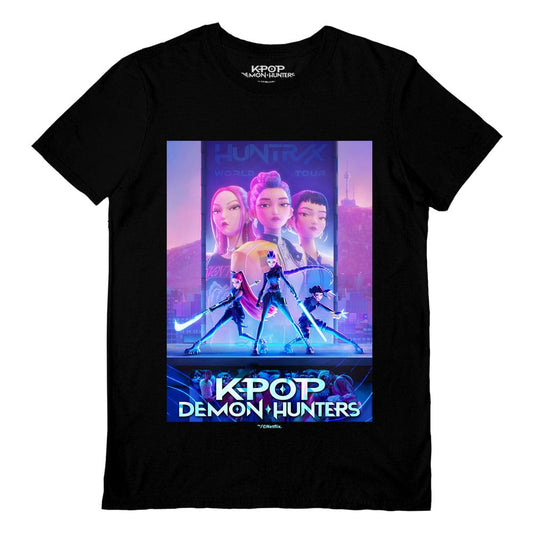 KPop Demon Hunters T-Shirt Movie Key Art Size M