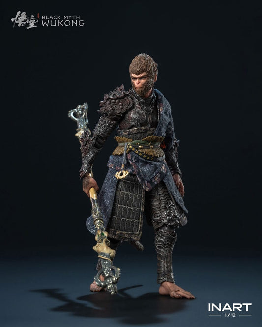Black Myth: Wukong Action Figure 1/12 The Destined One in the Bronze Armor Set Deluxe Ver. 16 cm