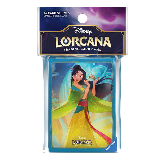 Disney Lorcana TCG Card Sleeves Mulan (65)