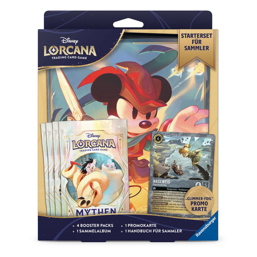 Disney Lorcana TCG Mythen Collection Starter Set *German Edition* Trading cards