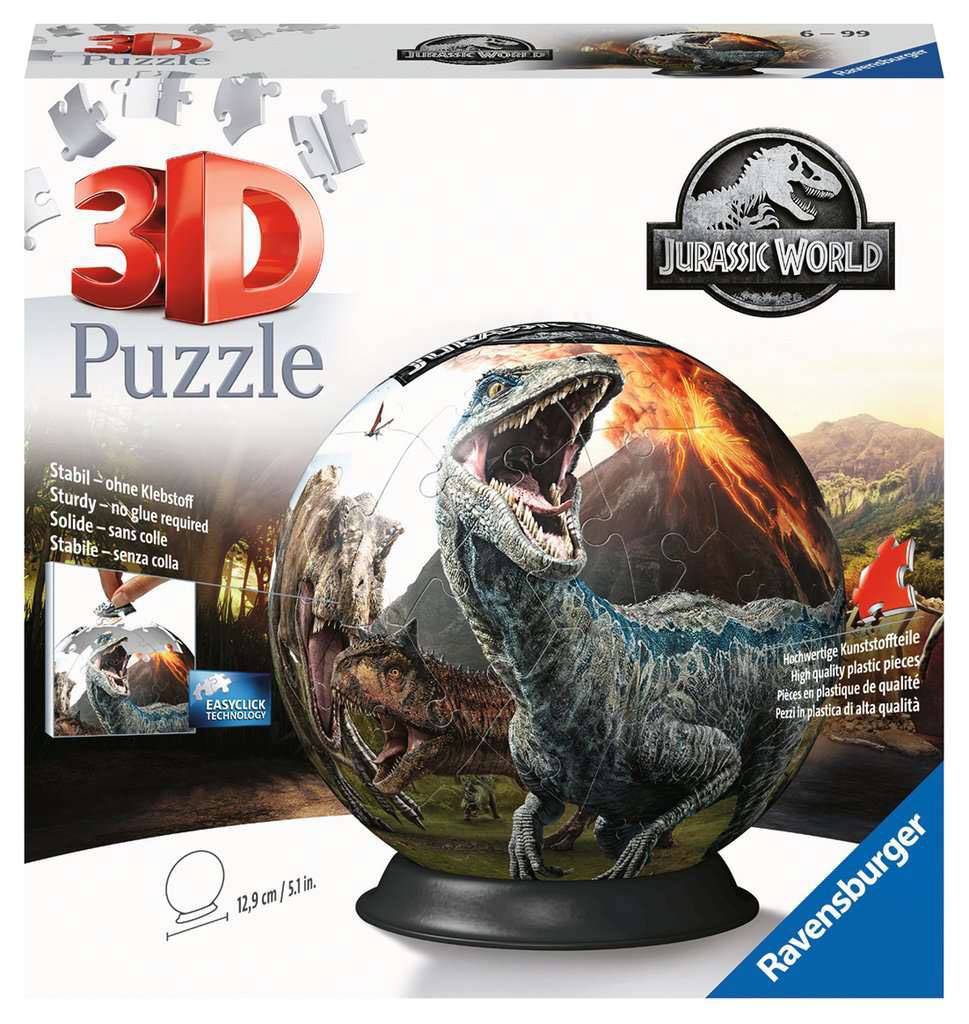 Jurassic World 3D Puzzle Ball (72 pieces) Puzzles