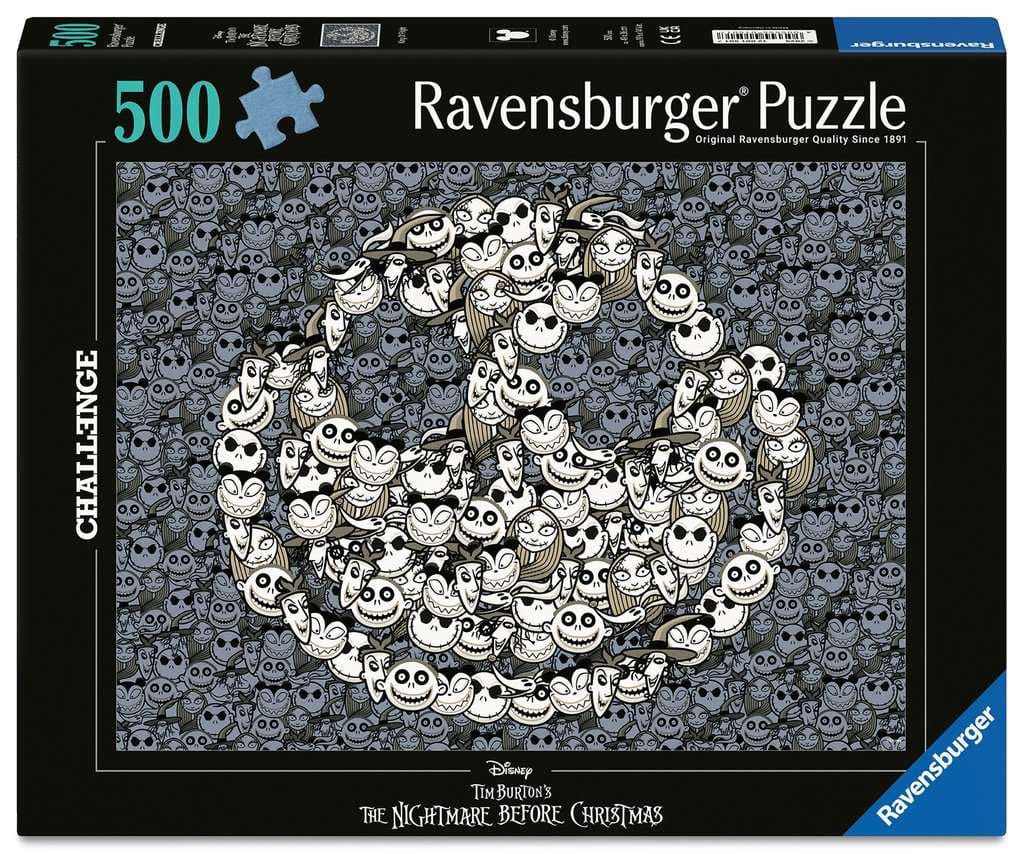 The Nightmare Before Christmas Challenge Jigsaw Puzzle King of Fright (500 pieces) Puzzles