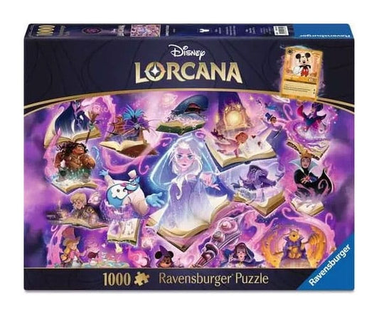 Disney Lorcana Jigsaw Puzzle Glimmers of the Realm: Amethyst (1000 pieces) Puzzles