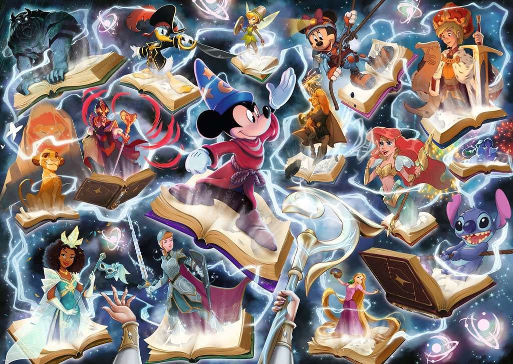 Disney Lorcana Jigsaw Puzzle Glimmers of the Realm: Steel (1000 pieces)