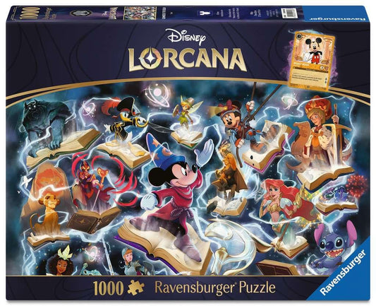 Disney Lorcana Jigsaw Puzzle Glimmers of the Realm: Steel (1000 pieces) Puzzles