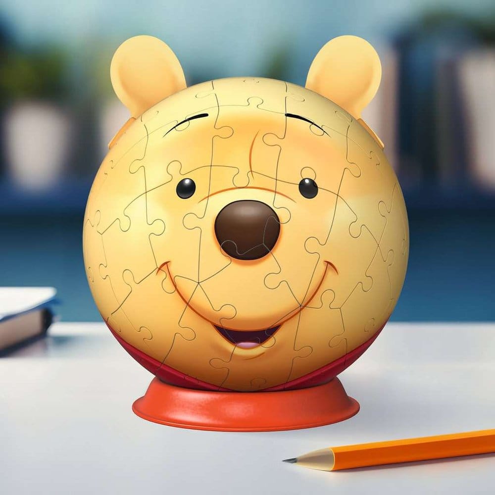 Winnie the Pooh 3D Jigsaw Puzzle Ball with Ears (77 Pieces)