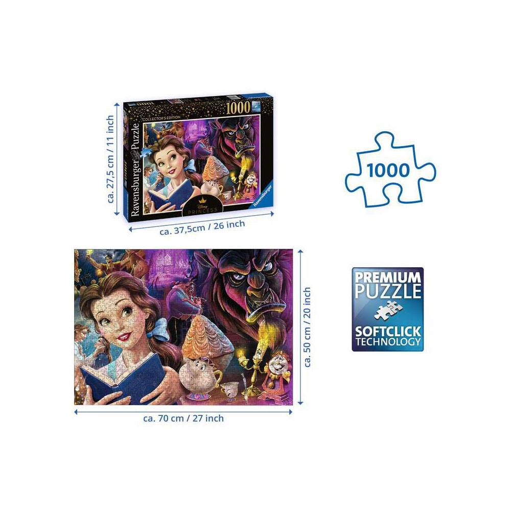 Disney Villainous Jigsaw Puzzle Belle Disney Princess (1000 pieces) Puzzles