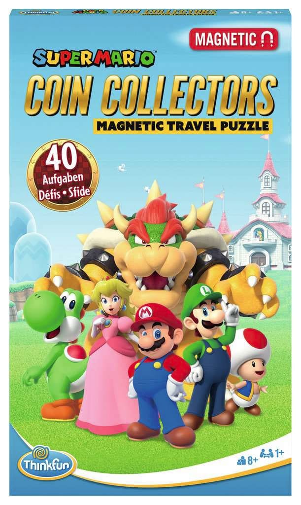 Mario Kart Magnetic Travel Game Coin Collectors *DE-FR-IT Version* Board games and accessories