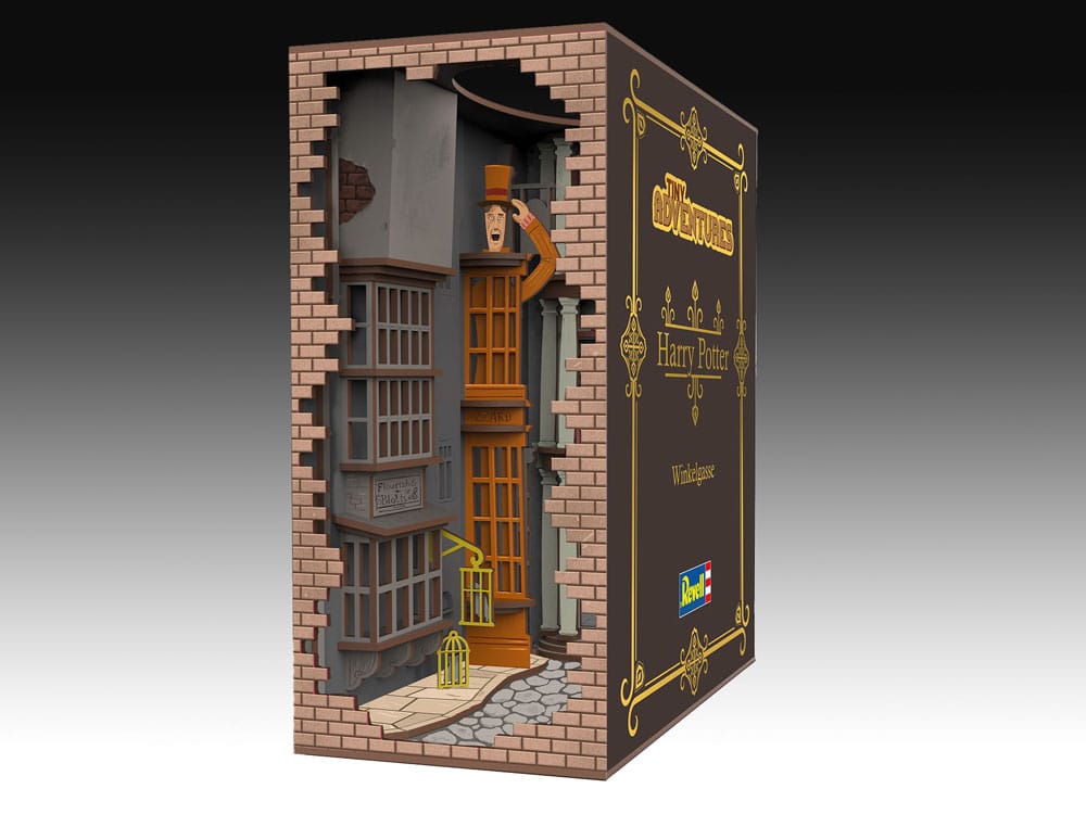 Harry Potter Tiny Adventures Book Nook Mini Diorama Diagon Alley 23 cm Puzzles