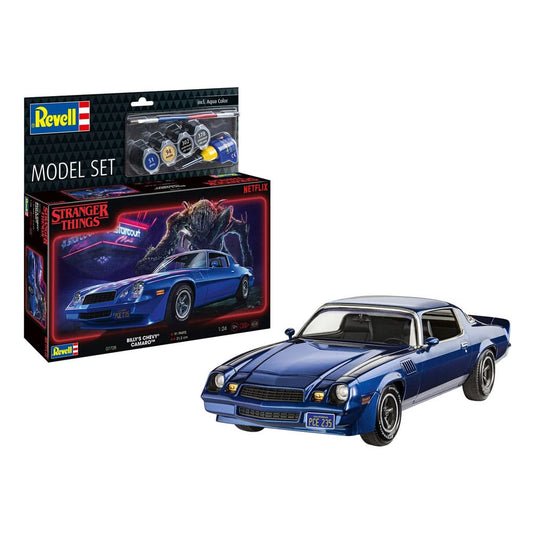 Stranger Things Model Kit Set 1/25 Chevy Camaro Z/28 19 cm