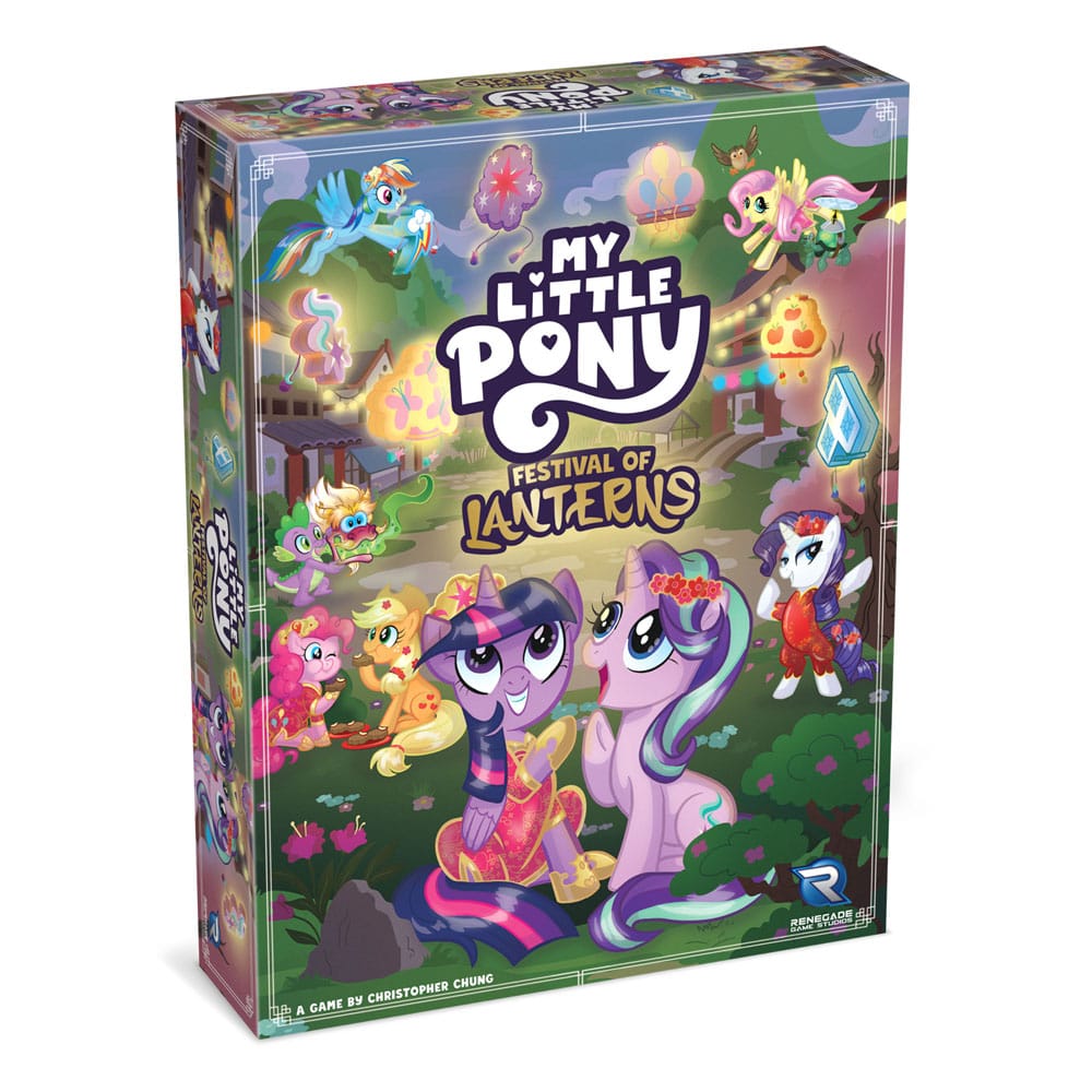 My Little Pony Tile Placement Game Festival of Laterns *English Version*