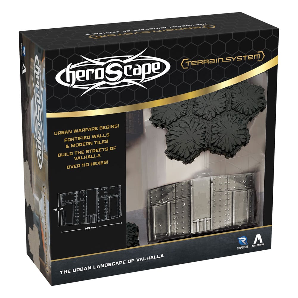 Heroscape Terrain Expansion The Urban Landscape of Valhalla *English Version*