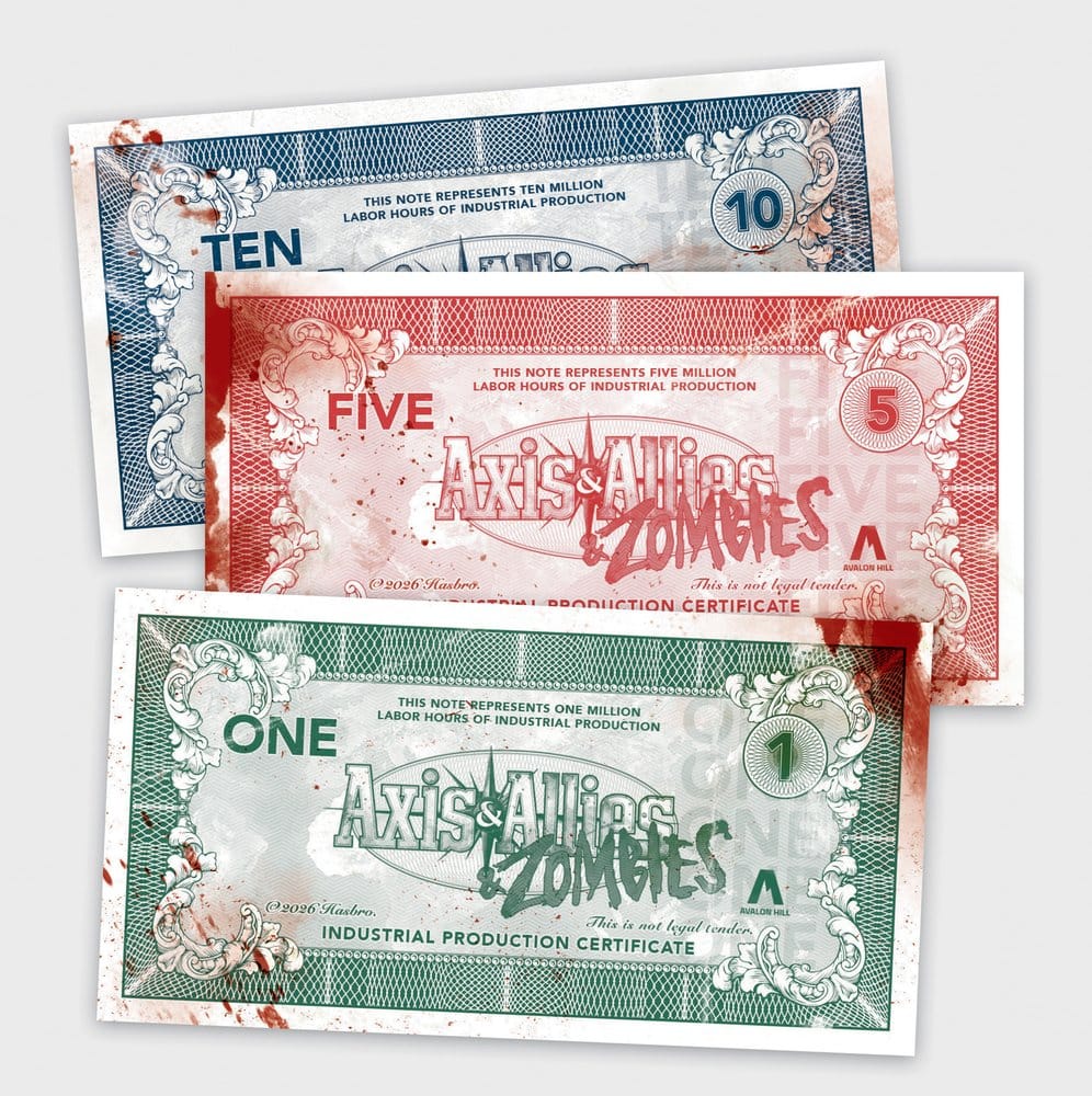 Avalon Hill board game Axis & Allies & Zombies *English Version*