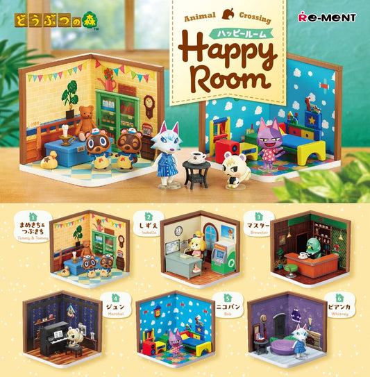 Animal Crossing Mini Figures Happy Room Blind Box Display (6)