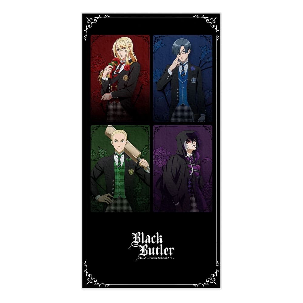 Black Butler: Public School Arc Towel The Prefect Four / P4 150 x 75 cm Towels