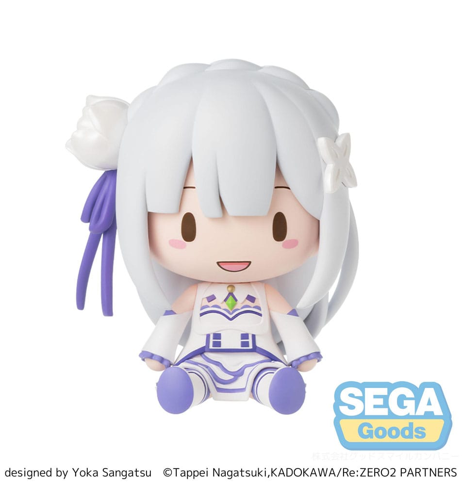 Re:Zero Starting Life in Another World Fuwa Petit Chibi Figure Emilia 8 cm