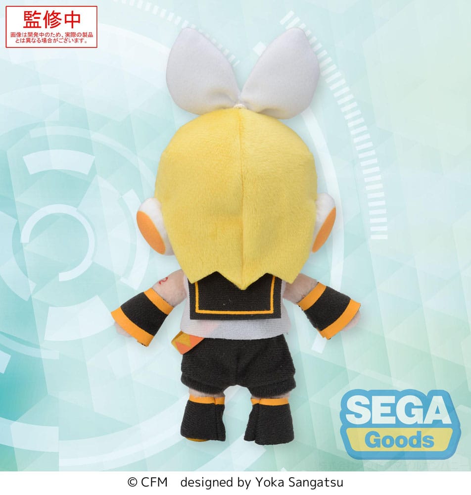 Character Vocal Series 02: Kagamine Rin/Len Fuwa Petit Mini Plush Figure Kagamine Rin (EX) 17 cm