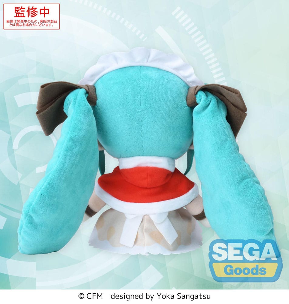 Character Vocal Series 01: Hatsune Miku Fuwa Petit Plush Figure Hatsune Miku Christmas 2025 M 22 cm