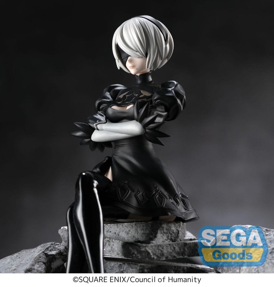 NieR:Automata Ver1.1a PM Perching PVC Statue 2B 13 cm Statues